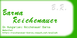 barna reichenauer business card